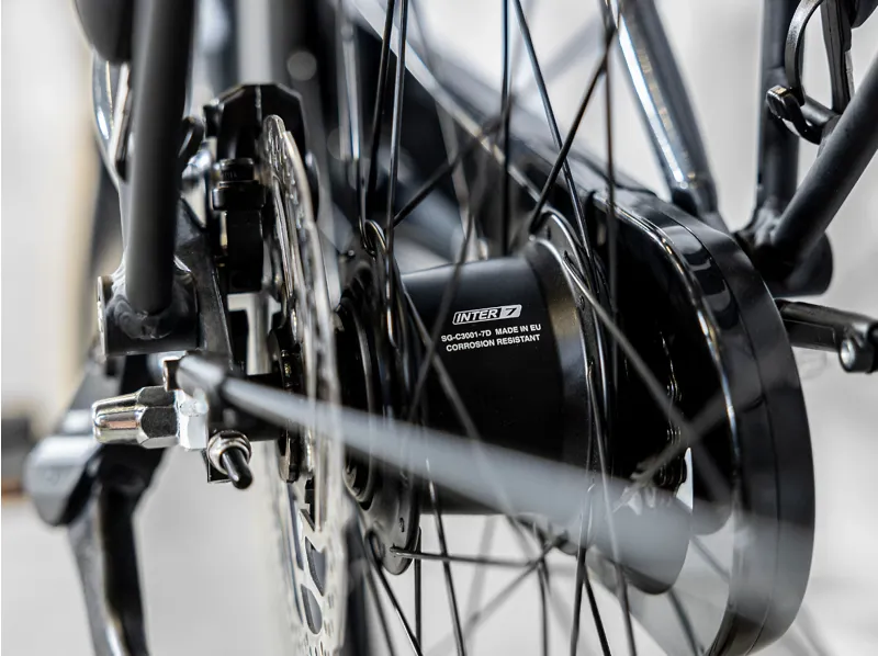 Trek District+ 2 400wh Electric Hybrid Bike 2024 in Galactic Grey-2